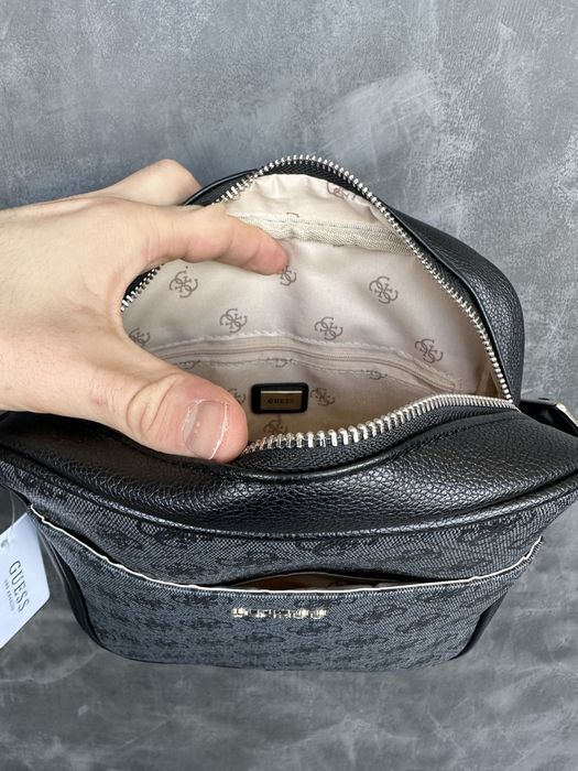 Мужская сумка guess на через плече чоловіча барсетка