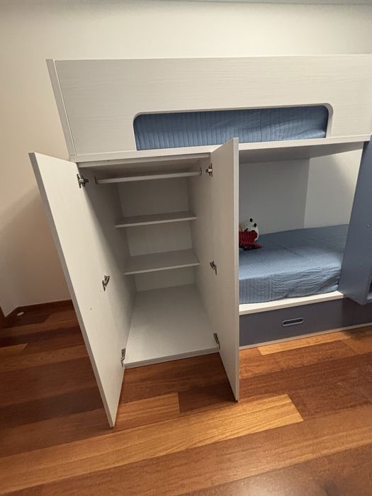 Boliche Noo azul crianças com arrumacao