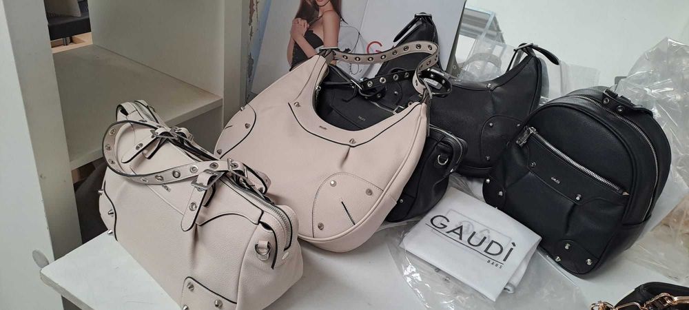 Lote de malas marcas italianas TOY G e GAUDÌ (LER DESCRIÇÃO)