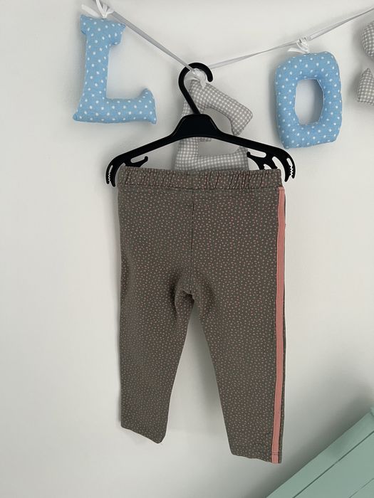 Legginsy dziewczęce Liegelind r.92 serduszka lampas