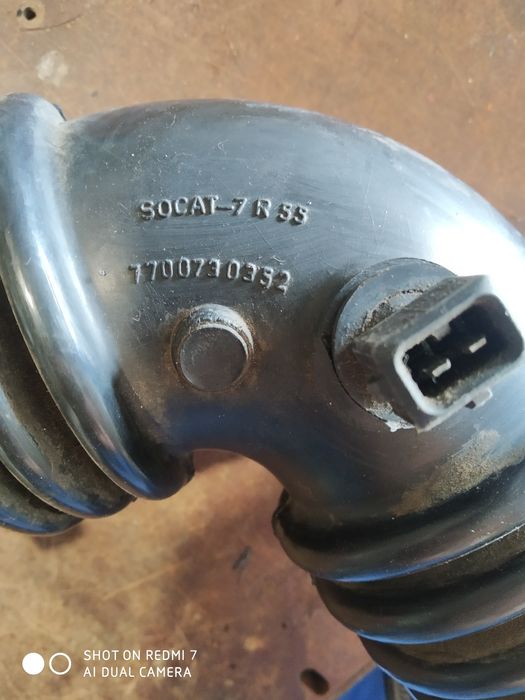 Гофра патрубок Рено.