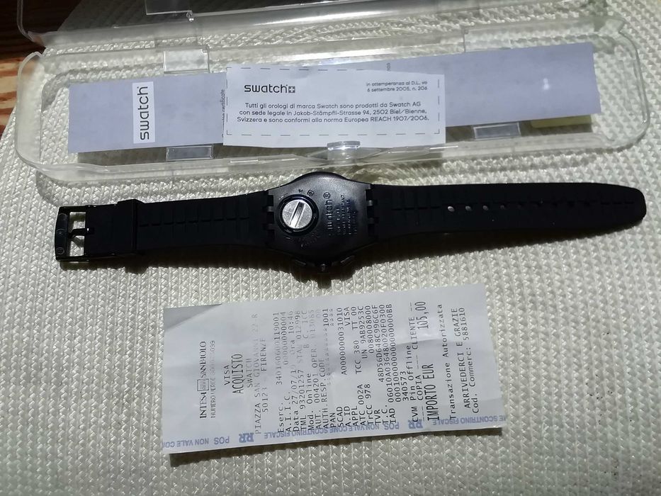Zegarek, swatch swiss made, używany.