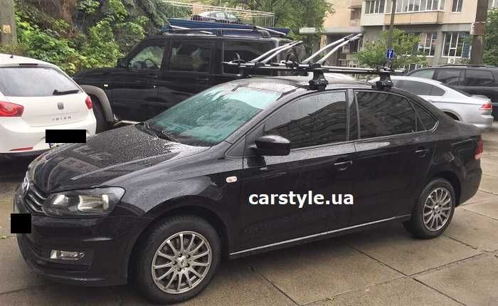 Thule багажник на крышу дах авто Thule 754 Volkswagen Golf Plus Passat Polo Touran поперечини сталевий алюмінієвий нові вживані гарантія обмін прокат