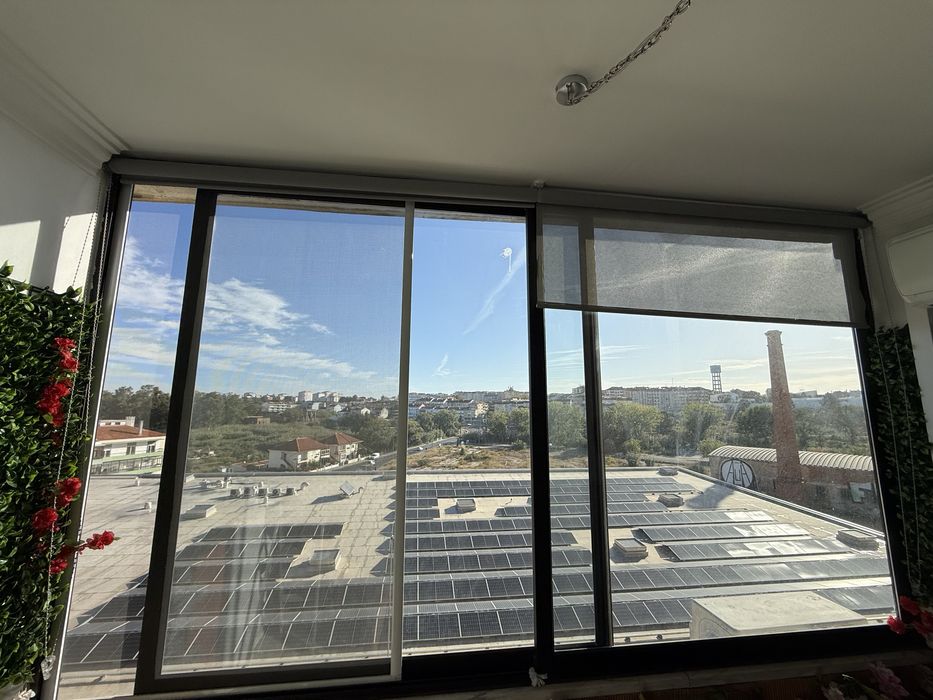 Janela de aluminio com vidro duplo