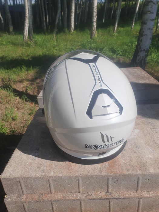 KASK MT THUNDER 3 SV biały rozm. M