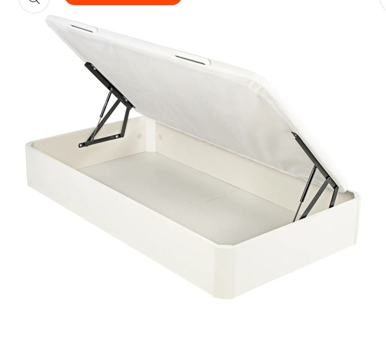 Vendo Cama sommier 90x190 com arrumação