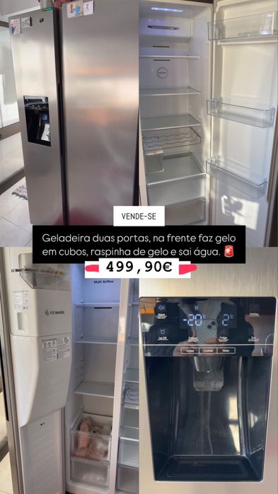 Geladeira Hisense duas portas