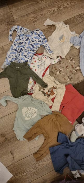 Worek ubrań chłopieńcych / ubrania dla chłopca, rozmiar  62