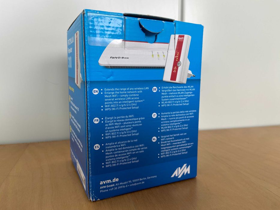 Repeater Wzmacniacz WIFI FritzBox 310 Mesh