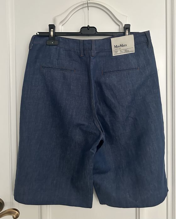 MAX MARA piękne spodenki jeansowe