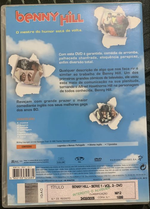 DVD Benny Hill Original