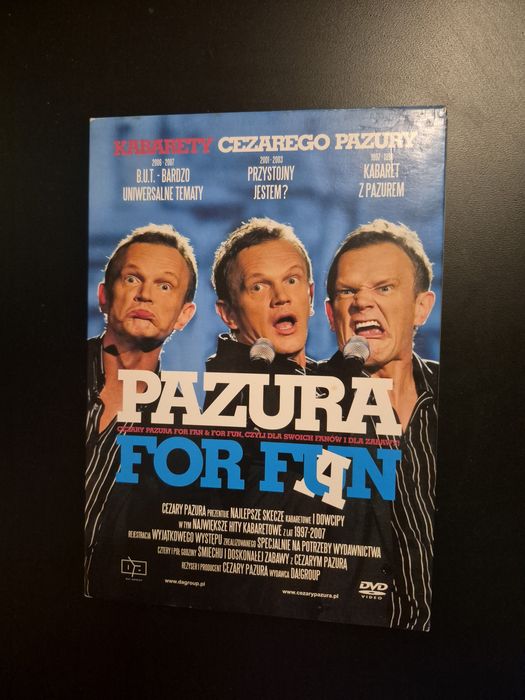 Cezary Pazura kabaret na dvd
