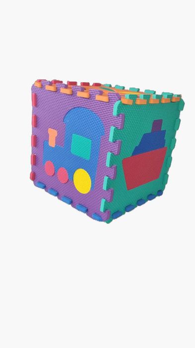 PUZZLE NOWE PIANKOWA kojec kolorowa mata
