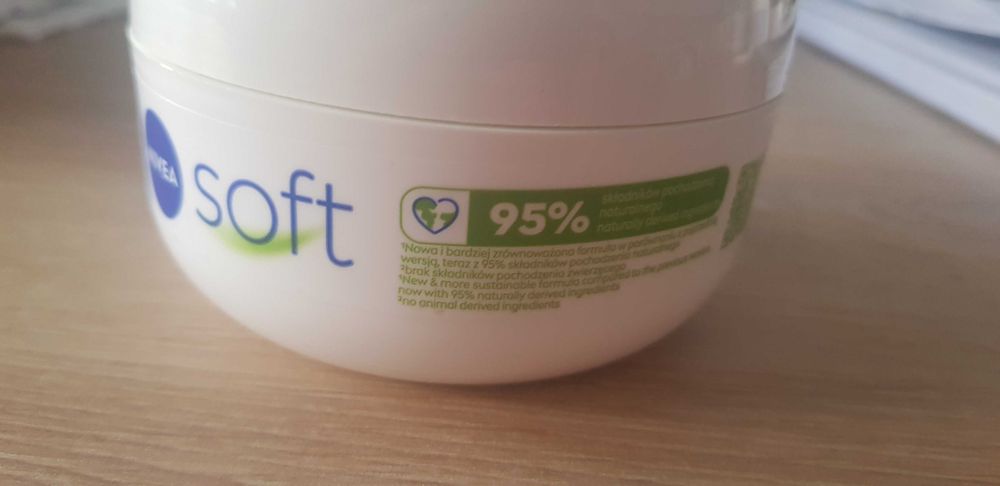 Krem Nivea Soft duży 300ml ciało twarz dłonie ręce rodzinny nowy