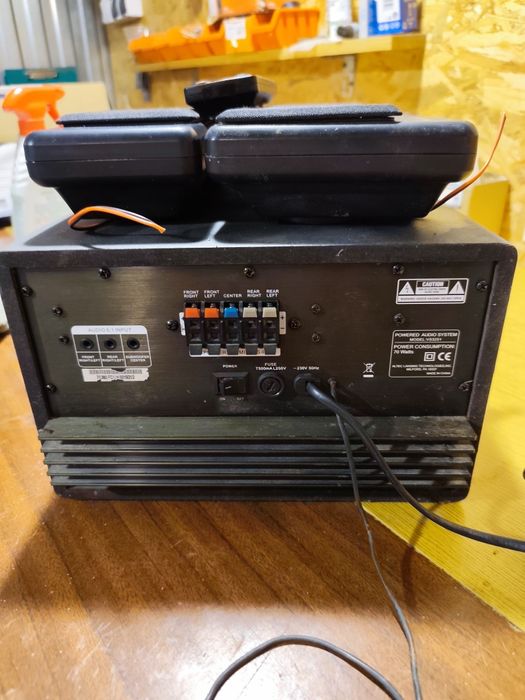 Głośniki 5.1, zestaw kino domowe, subwoofer