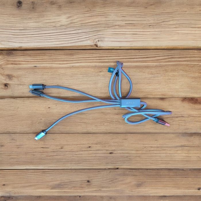 Świetny kabel rozdzielacz przedłużacz 3w1 USB-C MICRO-USB IPHONE