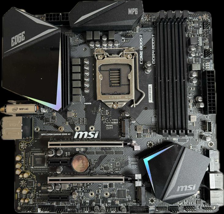 CPU MSI MPG Z390m + i9-9900KF + HyperX DDR4 MSI MPG Z390m + i9-9900KF + HyperX DDR4 I9 9900k + Msi Z390 + 32Gb