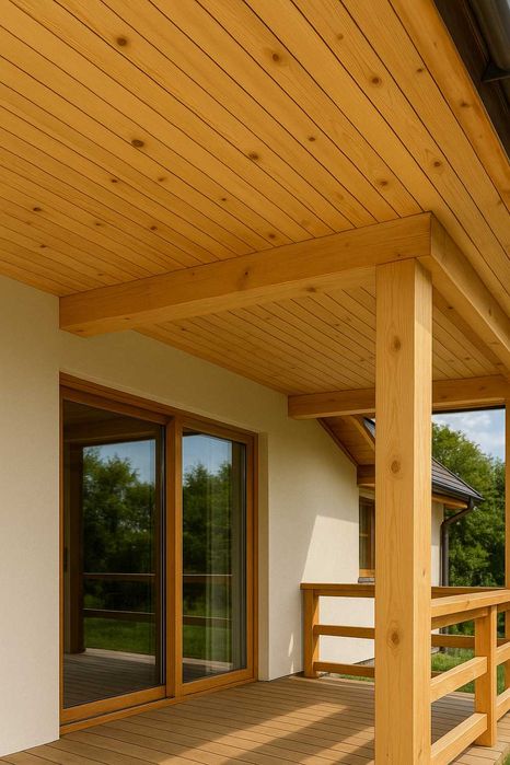 PROMOCJA ! 19mm Szalówka deska elewacyjna półbal boazeria podbitka