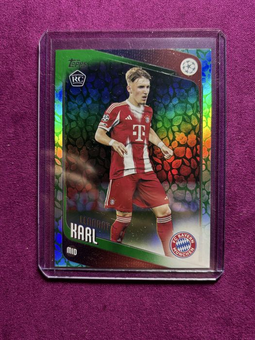 Lennart Karl rookie card versao Jade