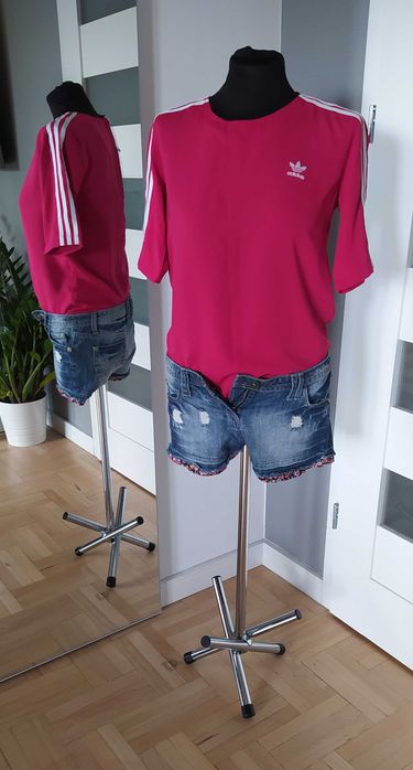 Bluzka Adidas różowa