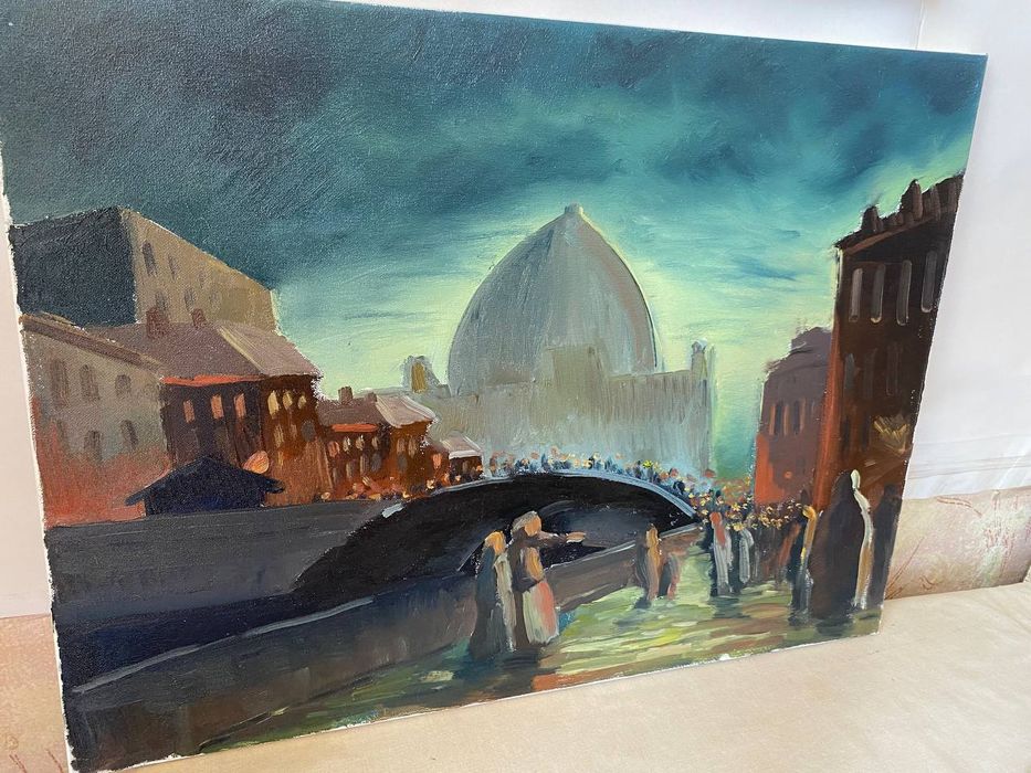 Картина маслом. На холсте