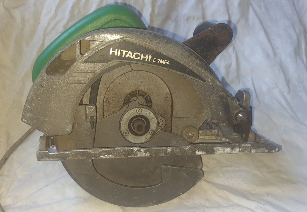 HITACHI c7mfa хитачи циркулярка паркетка торцовка пила пилка