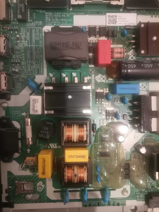 TV 55 Samsung crystal UHD para peças