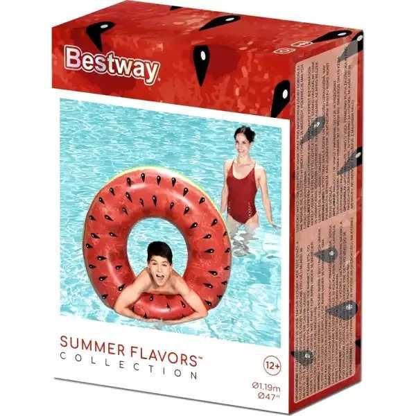 Надувной круг арбуз