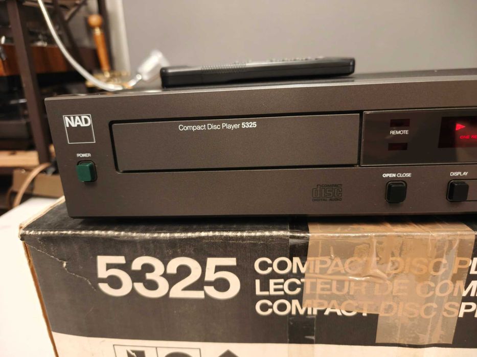 NAD 5325 ! Unikatowy odtwarzacz CD ! TOP stan ! Org karton i pilot