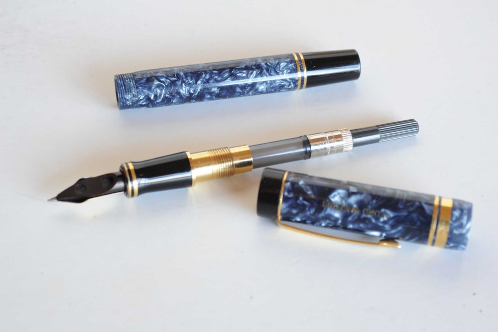 Parker Duofold Centenial caneta aparo nib F 18k