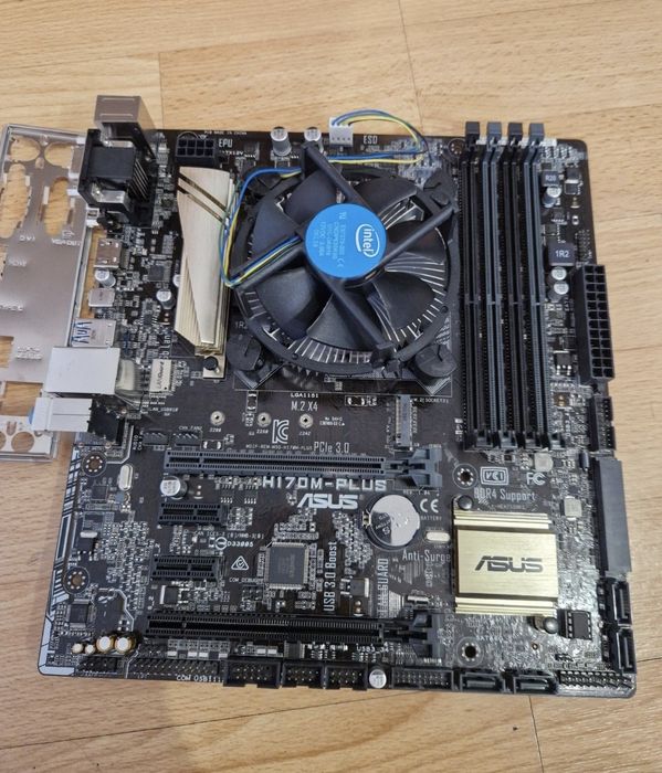 Intel i7-6700 4Ghz+16gb ddr4 +Материнка H170M-PLUS Мощний комплект 8потоків s1151