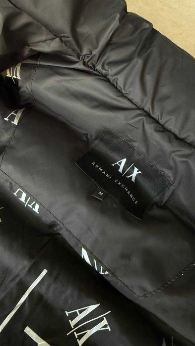 Чоловіча мужская Безрукавка жилетка  ARMANI EXCHANGE Black