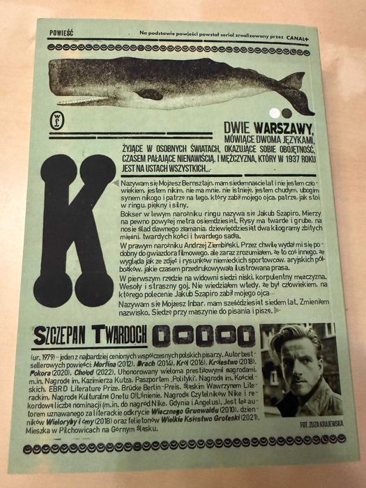 Król, Szczepan Twardoch