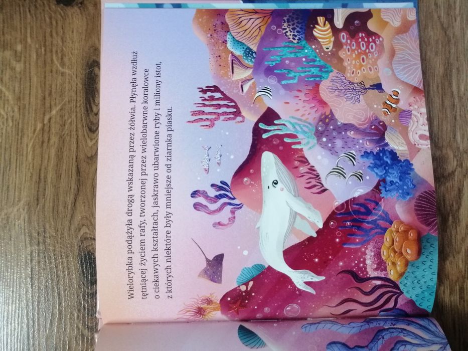 Książka dla dzieci Wieloryba Albinoska