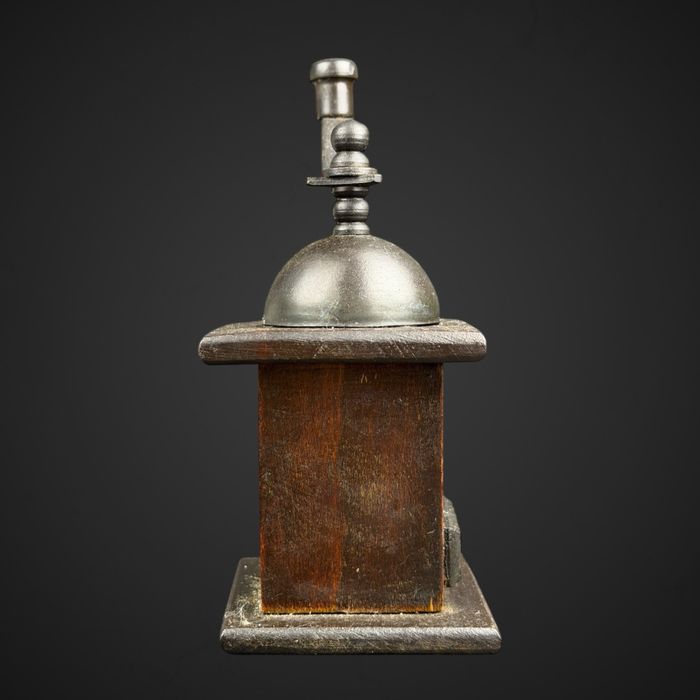 Drewniany młynek do przypraw pieprzu soli Bielsko PRL B61/012604