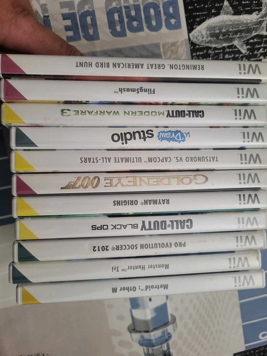 jogos WII como novos