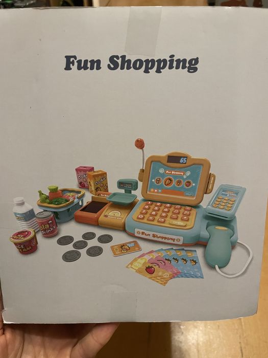 Zabawka kasa sklep zestaw