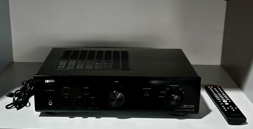 Wzmacniacz DENON PMA-510AE S.L.D.C 140W Układ High Current Hi-Fi Pilot