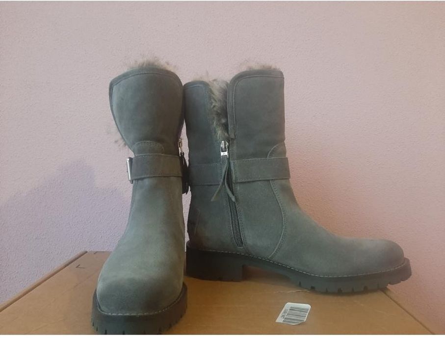Зимові чоботи Sam Edelman (натуральна замша, нові, 37 р)