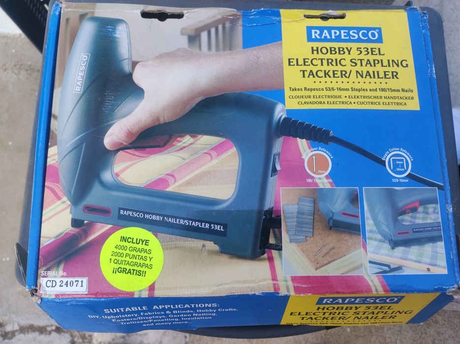 Agrafador elétrico novo