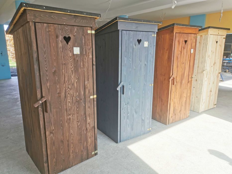 Toaleta na budowę i ogrodowa przenośna WC Wychodek kibel sławojka