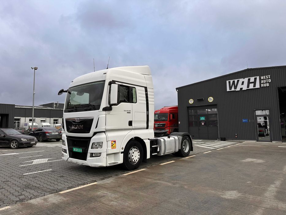 Свіжоімпортований тягач MAN TGX18.480 ADR імпортований з Франції