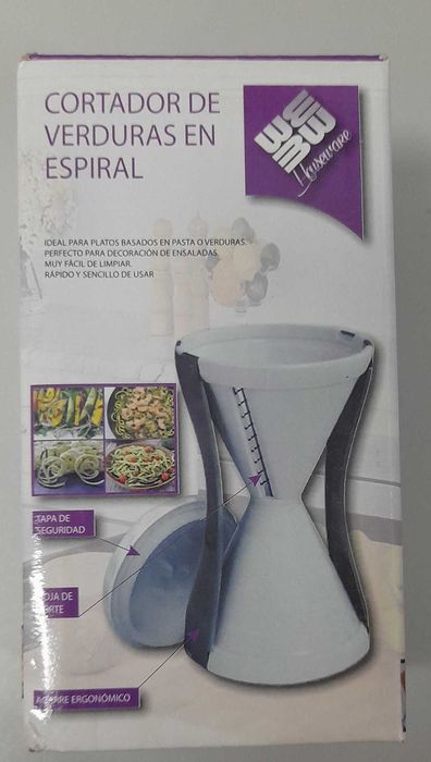 Cortador de legumes em Espiral
