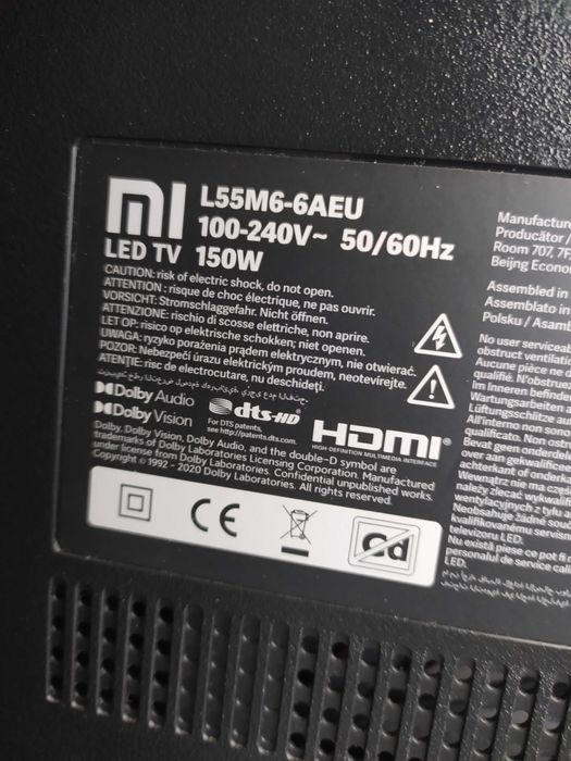 TV Xiaomi 55 polegadas64284335725827121