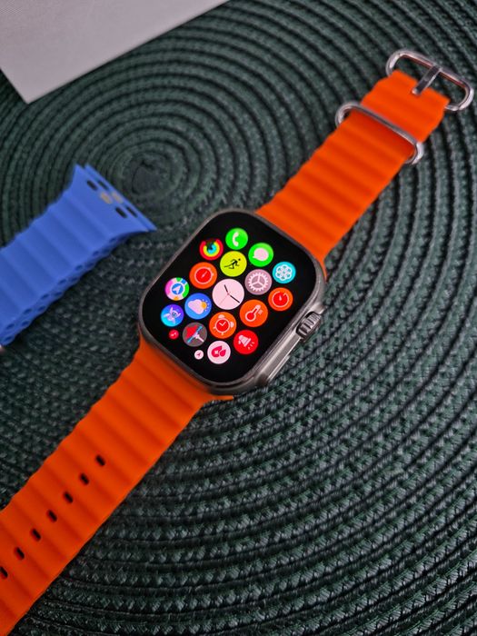 Smartwatch HK Ultra2 Max – AMOLED , połączenia, sport, zdrowie, NOWY