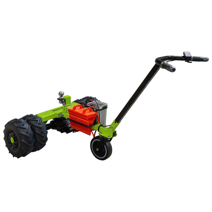 Wózek manewrowy do przyczep ZIPPER ZI-ARW2000 akumulatorowy, uciąg 2000 kg, silnik 800 W, akumulator 40 V / 6 Ah, zasięg ok. 5 km