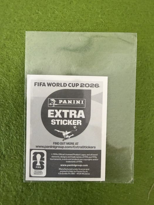 Estra sticker Messi bronze