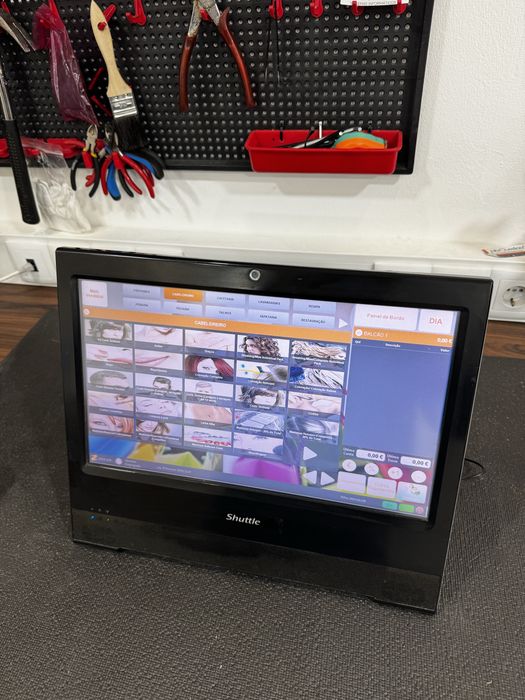 Pos Touch Shuttle 4gb ram ssd 120gb windows 7