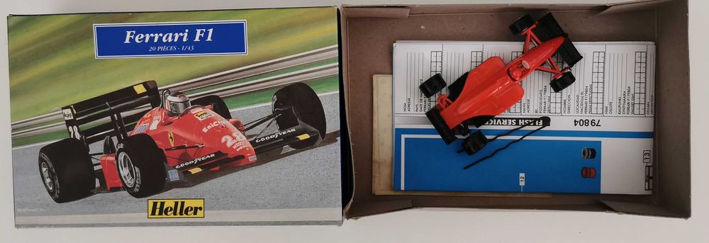 Carros de Fórmula 1 Heller