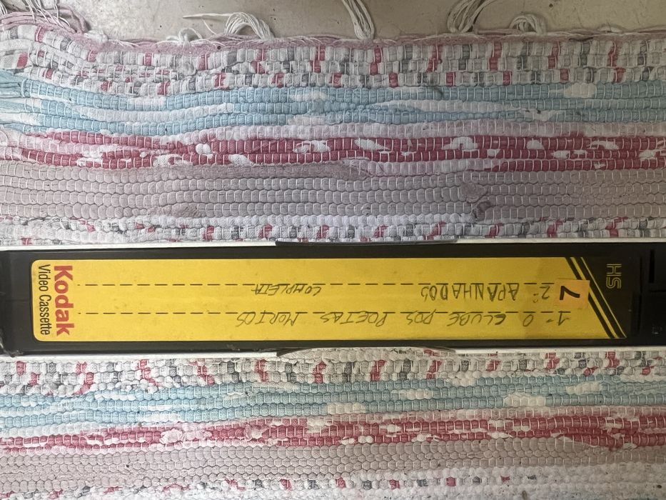 VHS variados (infantis e adulto)